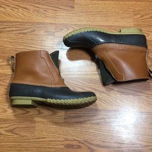 Light Brown LL Bean Winter Boots